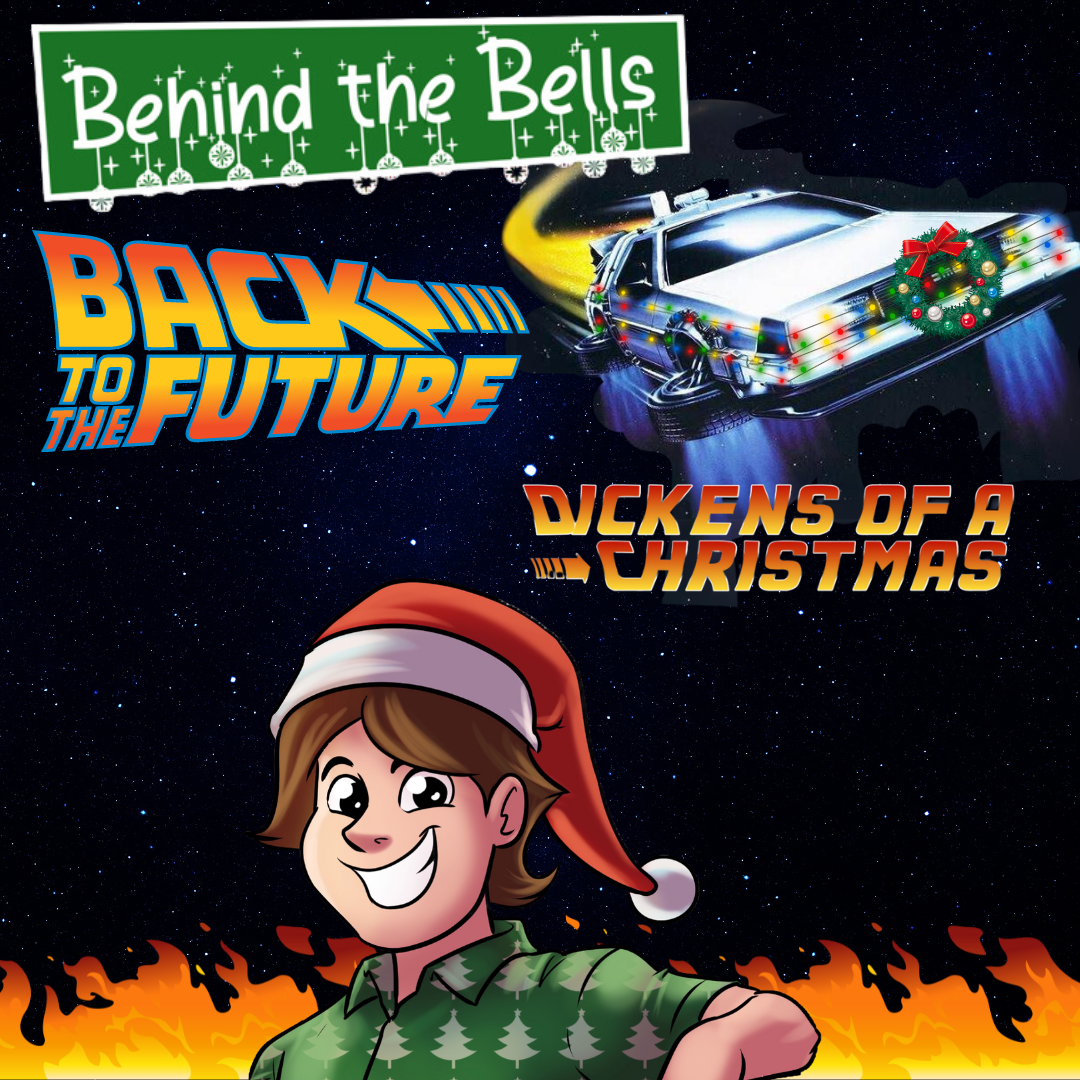 Jumping Jingle Bells! Back to the Future the Animated series had a Christmas episode titled, "Dickens of a Christmas"